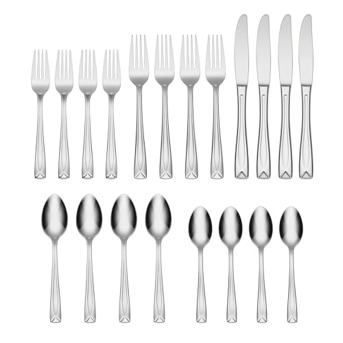 Flatware Set 45-Piece Service for 8 Silver A7