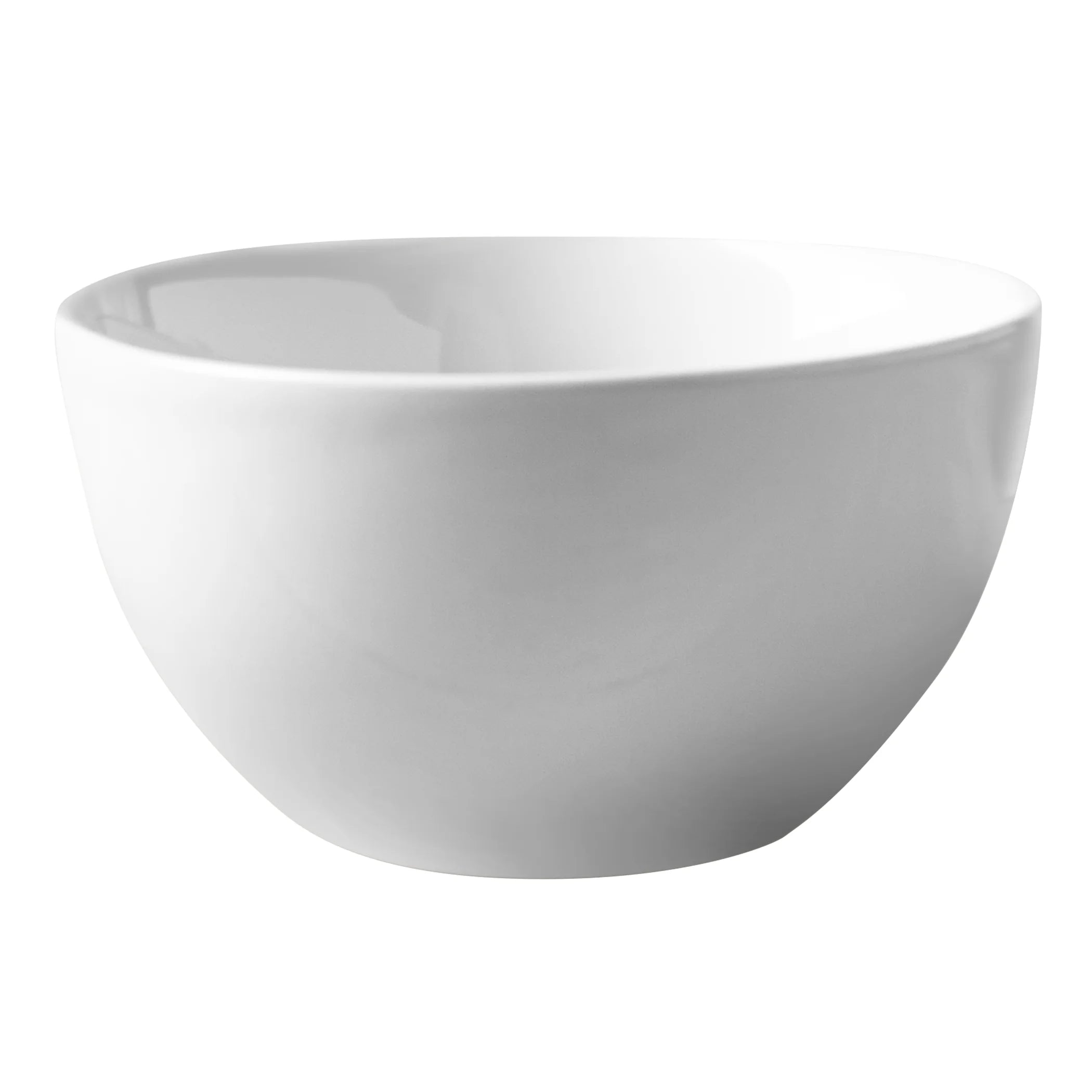 White Ceramic Cereal Bowls 10 Pack A7