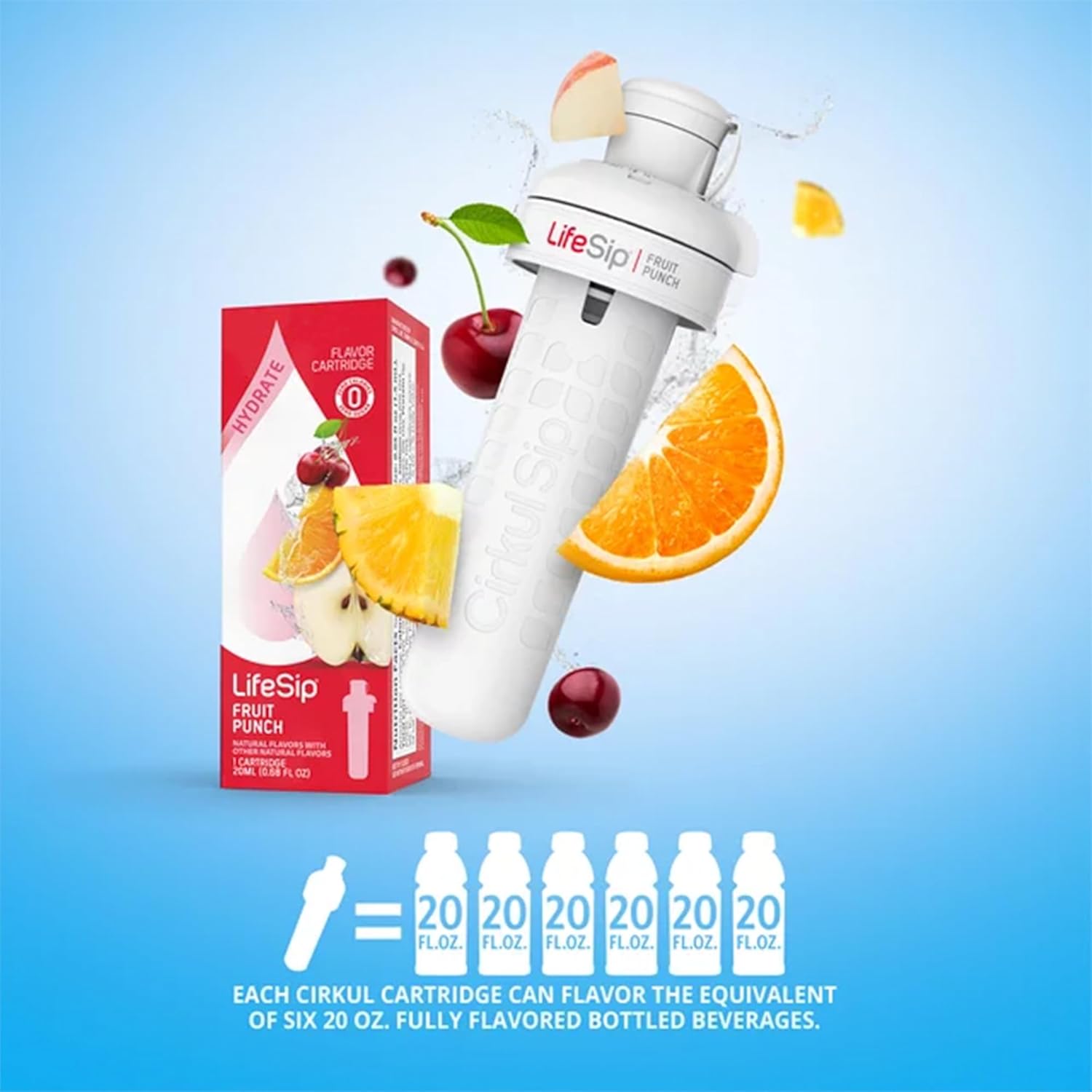 Hydration Drink Mix Cartridges, 5-Pack Variety A7