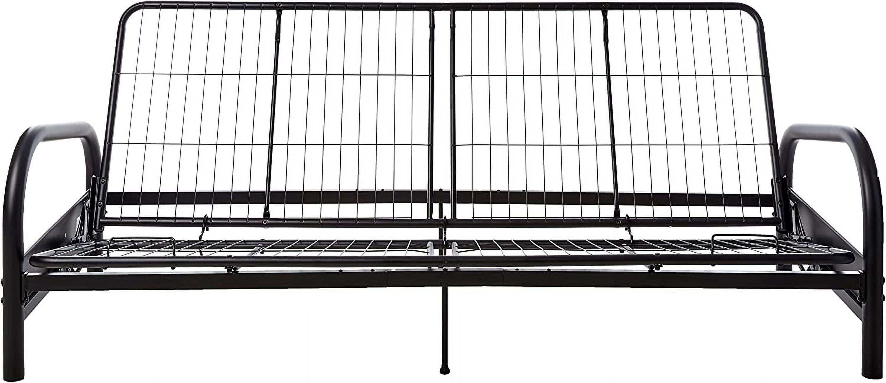 Metal Futon Frame Full Size Black K7m