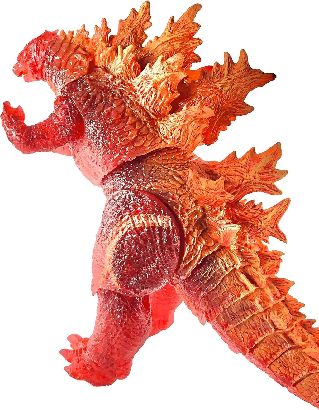 TwCare Exclusive Burning Godzilla Action Figure, Not Toys, Very Breakable, for Display & Decoration, GENTLE USE ONLY, 2021 Movie Series King of The Monsters Movable Joints Birthday Party Gift