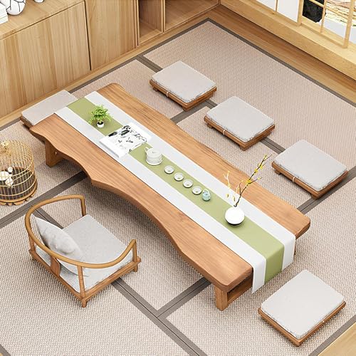Japanese Floor Table Solid Wood Low Coffee Table a7