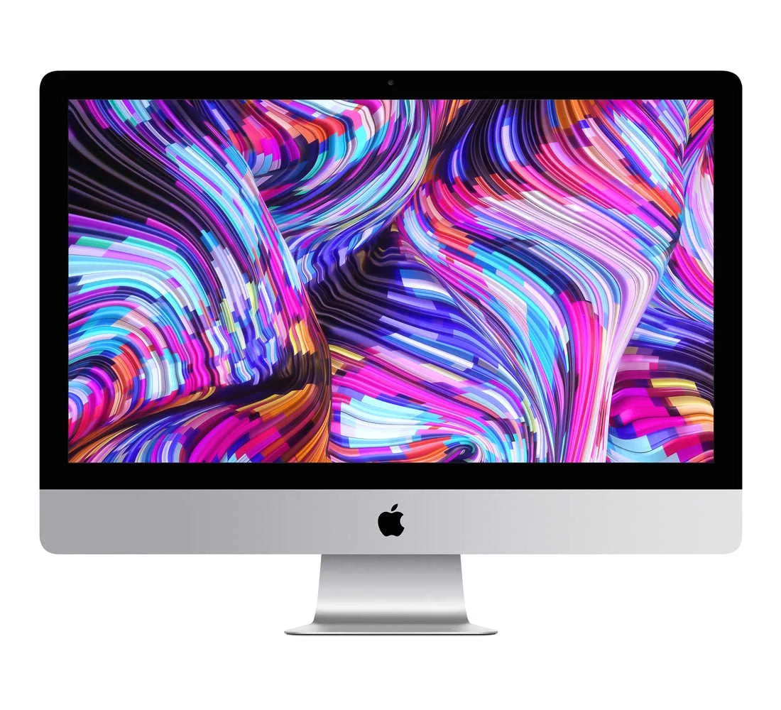 Apple iMac All-in-One Desktop 27-inch (5K) 3.1GHZ 6-Core i5 (2019) 2TB HD & 128GB Flash & 16GB RAM-Mac OS/Win 10 Pro (Refurbished)