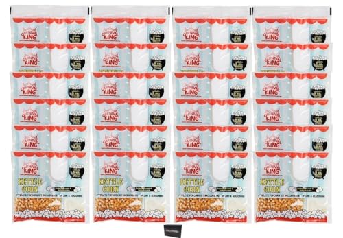 All-In-One Popcorn Kit for Popper | Kernels, Oil, Seasoning | 6 Count (4 oz. Popper Popcorn Kit)