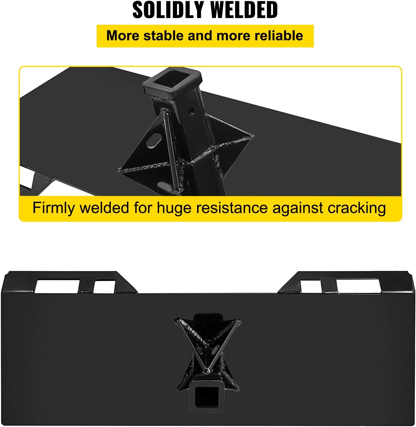 Skid Steer Quick Attach Mount Plate 3/8 Top Bar k7