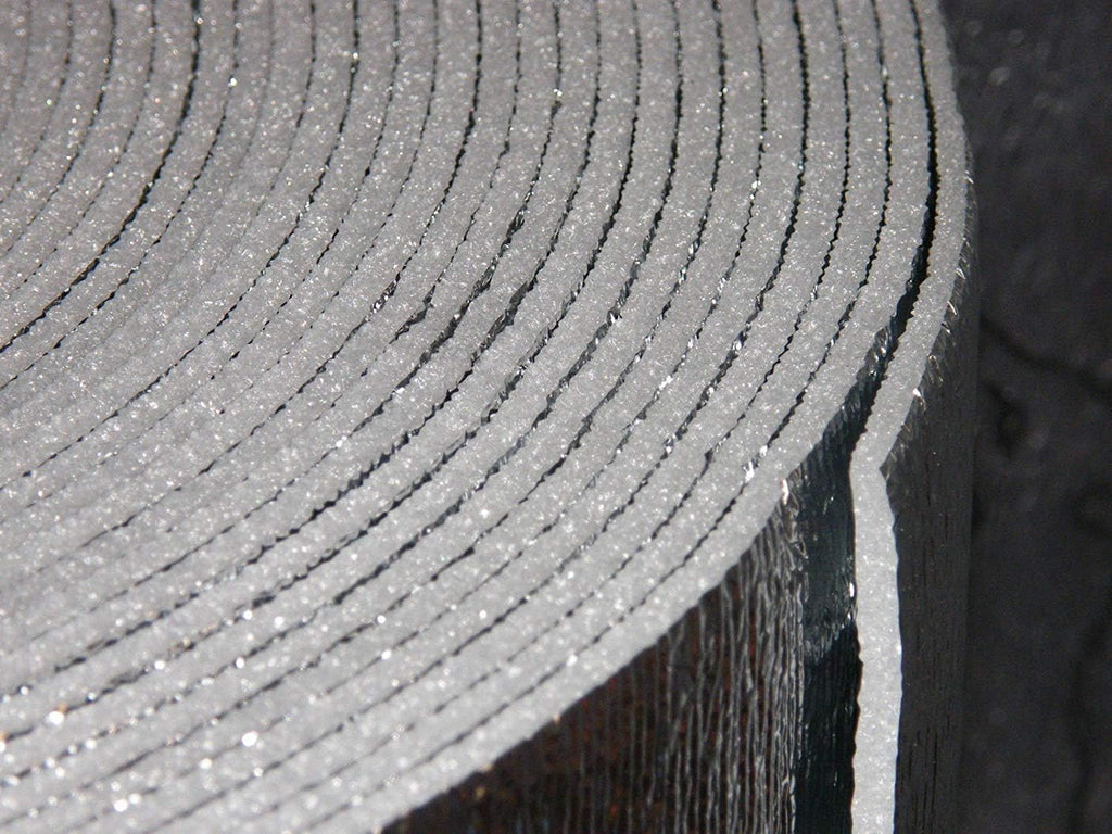 2 Car White Reflective Foam Core Garage Door Insulation Kit 7k